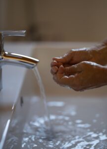 Let's Talk About Luxury 2 photo of sink | luxury porta potty oregon washington
